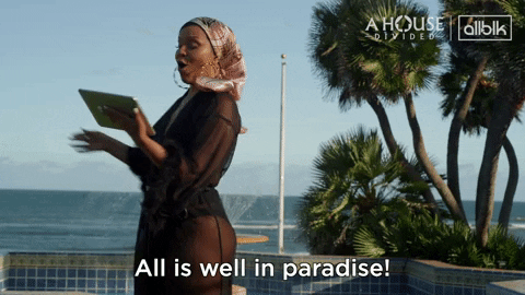 In Paradise Vacation GIF by ALLBLK - Find & Share on GIPHY