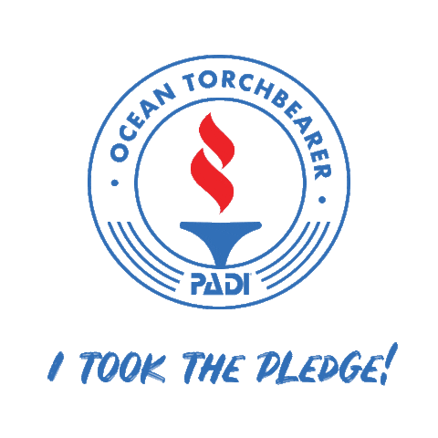 Scuba Diving Save The Ocean Sticker by PADI