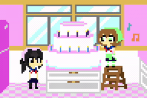 Yandere Simulator Cake GIF