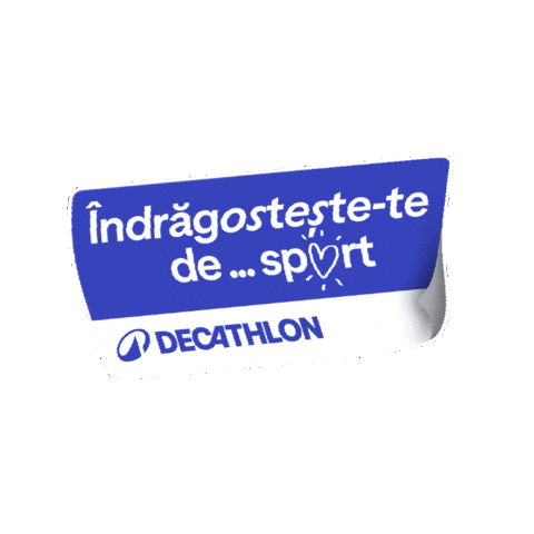 Heart V-Day Sticker by Decathlon Romania