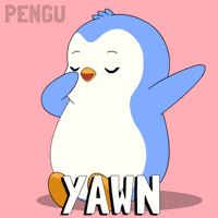 Tired Wake Up GIF by Pudgy Penguins