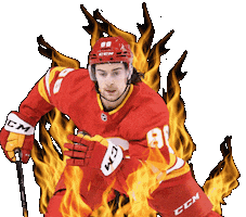 Calgary Flames Hockey Sticker