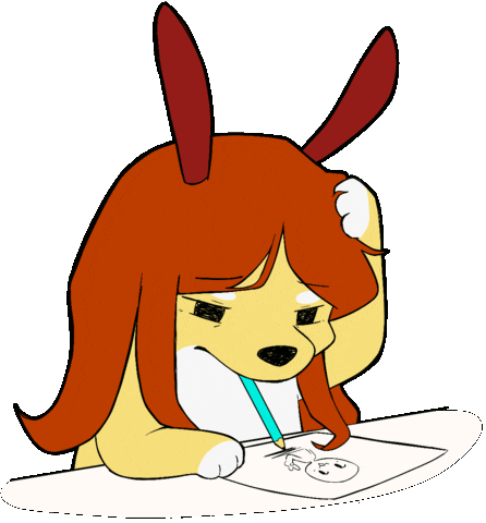 Dog Artist Sticker by dantlow