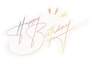 Happy Sticker