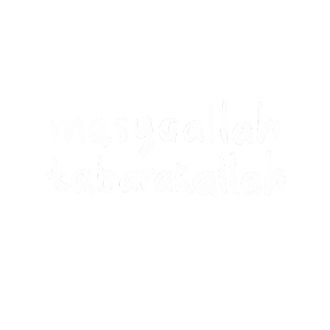 Masyaallah Tabarakallah Sticker