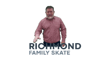 Family Skate Sticker by Ray Estrella