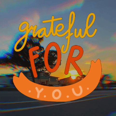Gratitude GIF by Yevbel