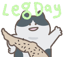 Hair Running Sticker