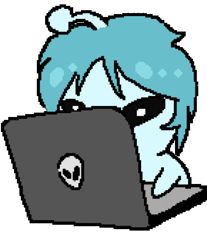 Computer Type Sticker