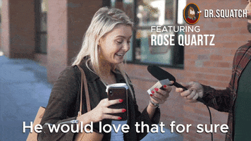 Love It Rose GIF by DrSquatchSoapCo