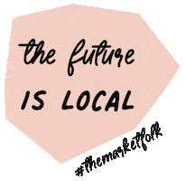 The Market Folk Sticker