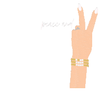 Peace Haircut Sticker by AlisonBellaVi