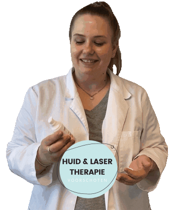 Huid en Laser Voorschoten Sticker