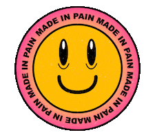 Graphic Design Smile Sticker