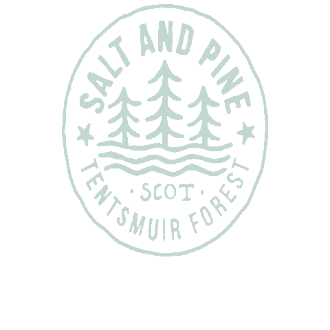 Salt and Pine Sticker