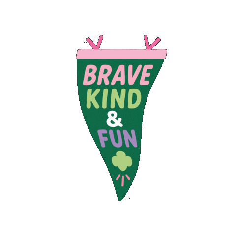 Girl Scouts Fun Sticker by GSBadgerland