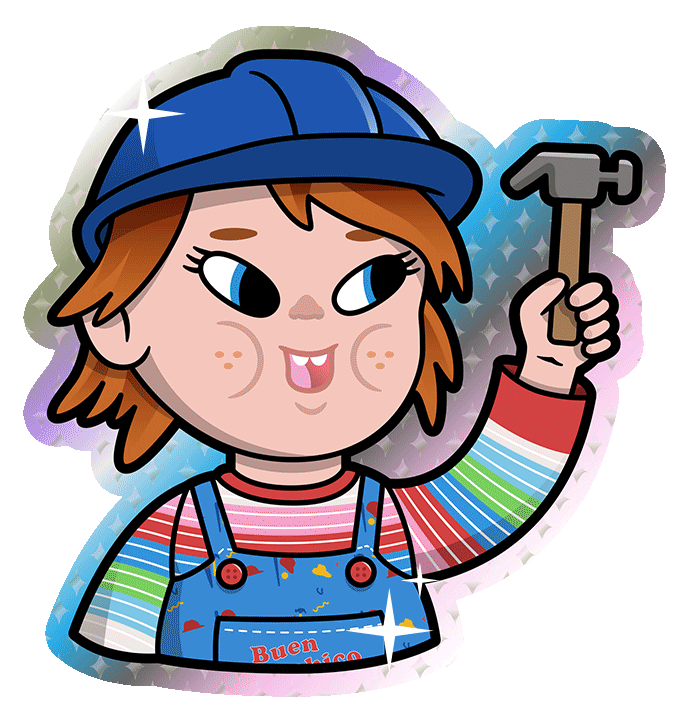 Chucky Sticker