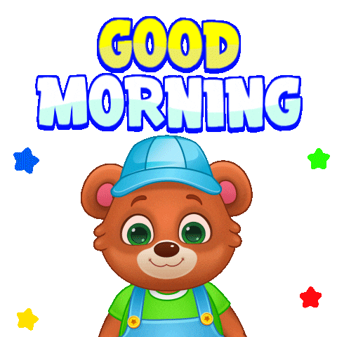 Good Morning Sticker by Lucas and Friends by RV AppStudios