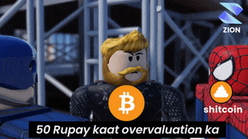 Bitcoin Overacting GIF by Zion