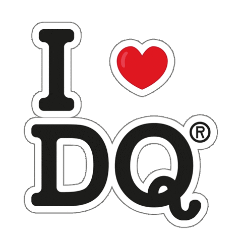 Heart Love Sticker by Dairy Queen