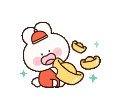 Money 新年 Sticker