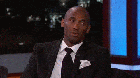 annoyed kobe bryant GIF