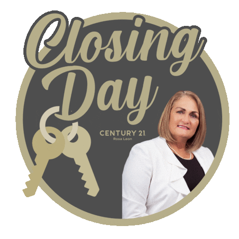 Rosa Closing Sticker by century21rosaleon
