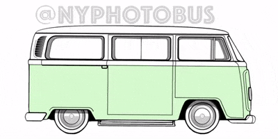 nyphotobus nyc bus van volkswagen GIF