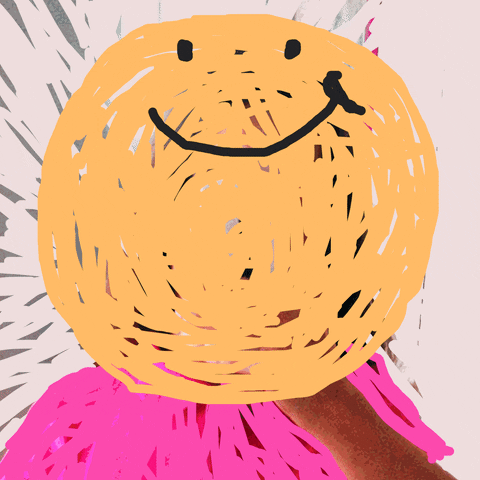 Clipfart emoji selfie bounce smiley GIF