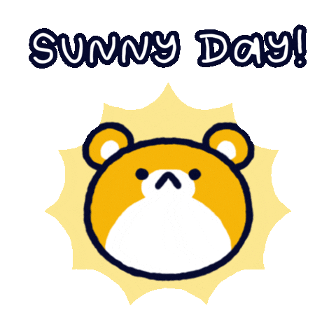 Sunny Day Summer Sticker