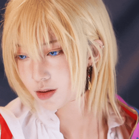 Beautiful Girl Flirting GIF