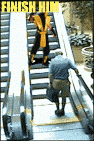 Finish Him Mortal Kombat GIF