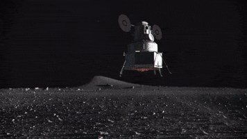 Moon Touchdown GIF