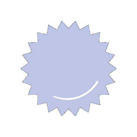 Lila Ster Sticker by Tante Kaartje