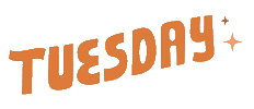 Day Orange Sticker