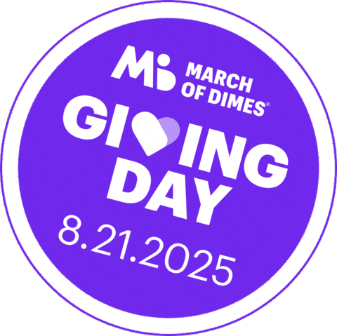 Giving Day Sticker by March of Dimes