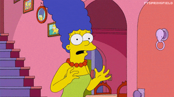 frustrated marge simpson GIF