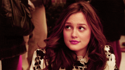 Leighton Meester Shrug GIF - Find & Share on GIPHY