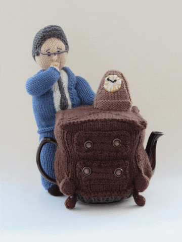 TeaCosyFolk teacosyfolk antique tea cosy knitted GIF