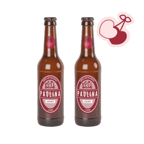 Cherry Corse Sticker by Biera Paolina