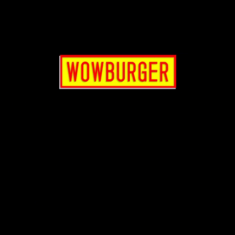 wowburger fun wow red yellow GIF