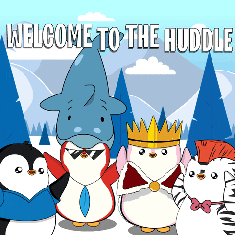 Welcome Home Team GIF by Pudgy Penguins