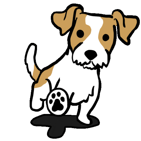 Jack Russell Dog Sticker by うちクリ