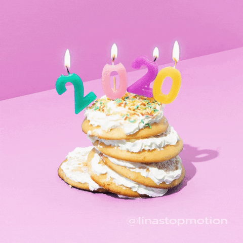 Melting Happy New Year GIF by linastopmotion
