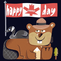 Celebrate Maple Leaf GIF by GIPHY Studios Originals