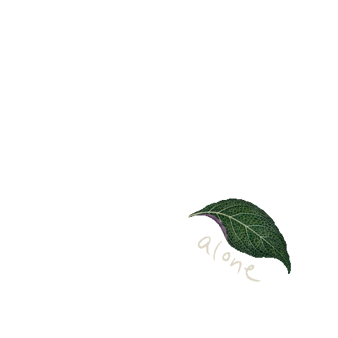 Alone Sticker