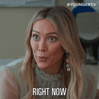 Im Serious Hilary Duff GIF by TV Land
