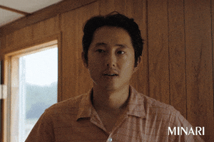 Steven Yeun Reaction GIF by Madman Films