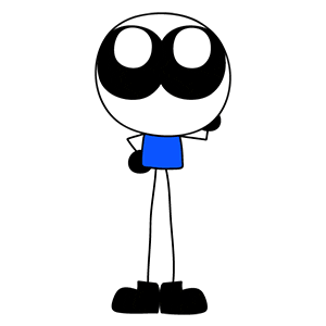 Doodle Happy Dance Sticker