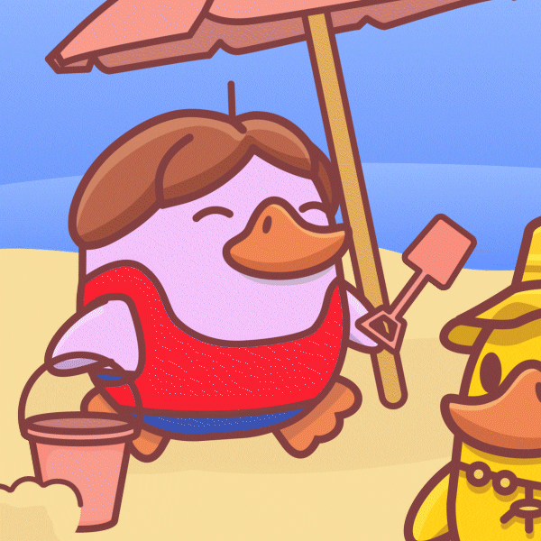 Happy Summer GIF by FOMO Duck